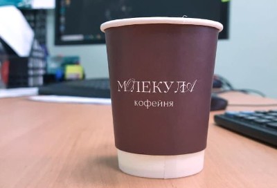 Бумажные стаканы для кофе с логотипом